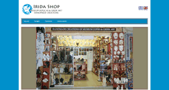 Desktop Screenshot of iridashop.com